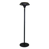 Snug Electric Floor Standing Patio Heater - Black